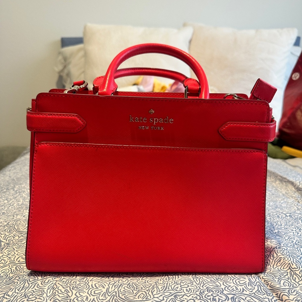 Kate Spade Vibrant Red Satchel